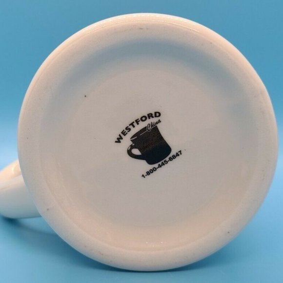 Westford China Sunergos Coffee Advertising Diner Ceramic Coffee Mug Tea Cup - Picture 6 of 7